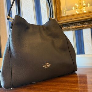 Coach Chocolate brown Leather Women's Bag
